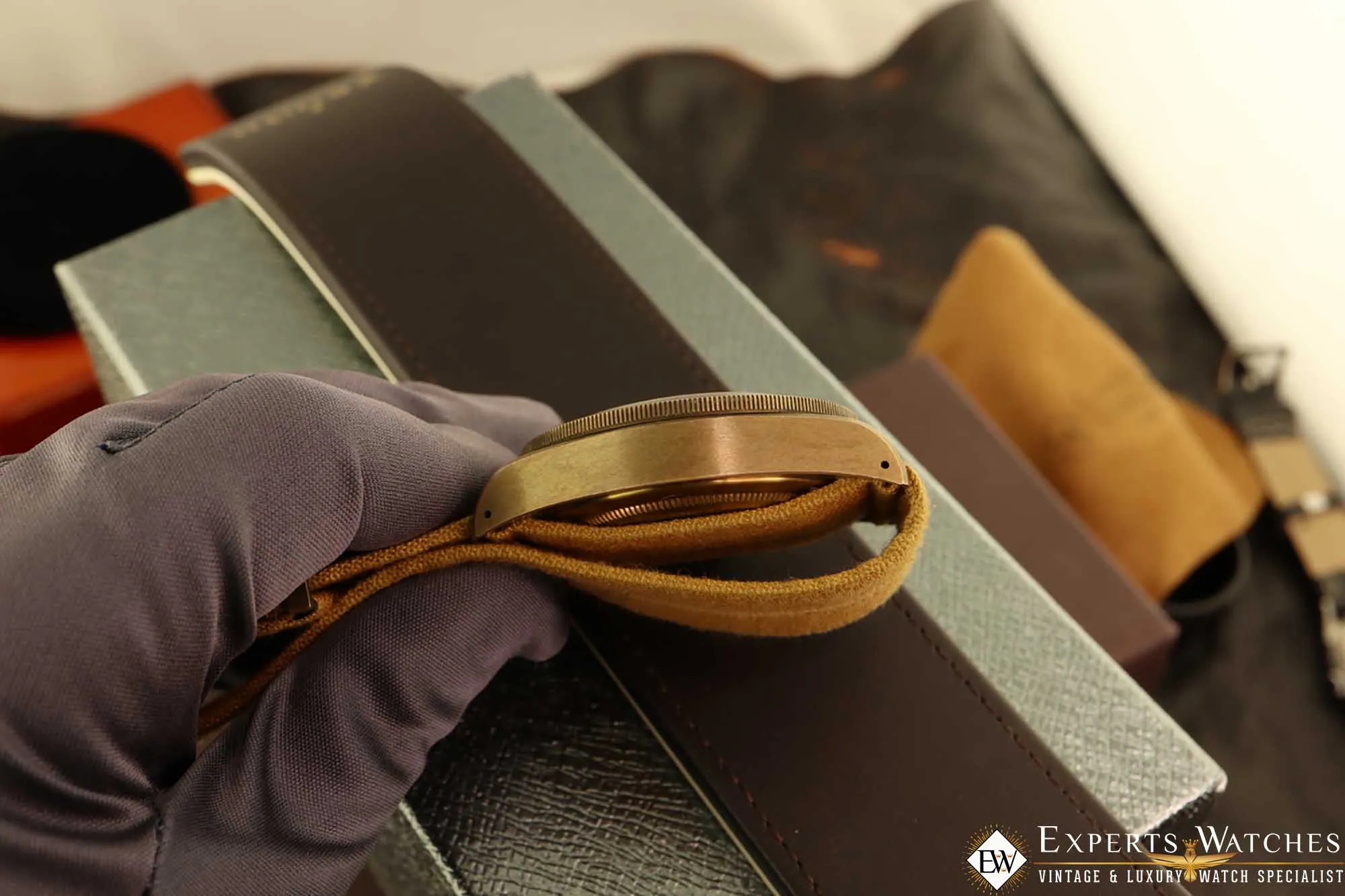 Sold!!! TUDOR Black Bay Bronze 79250BM 43mm Automatic Box and Papers