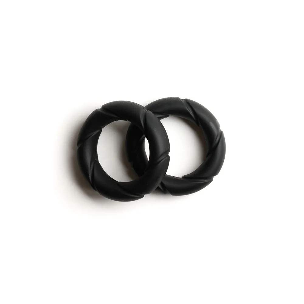 Sport Fucker Ready Rings - Black - 2 Pack