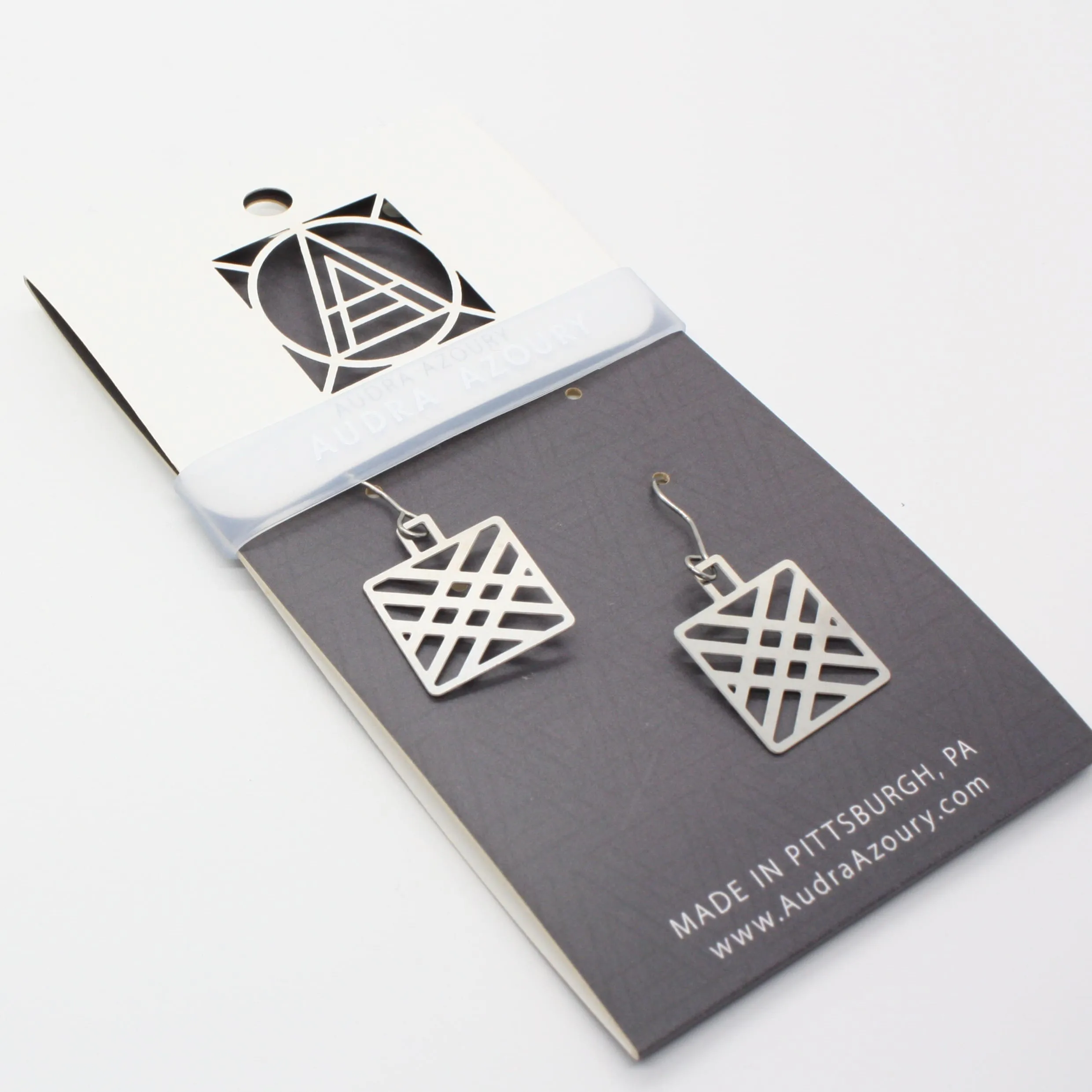 Square Patch Earrings