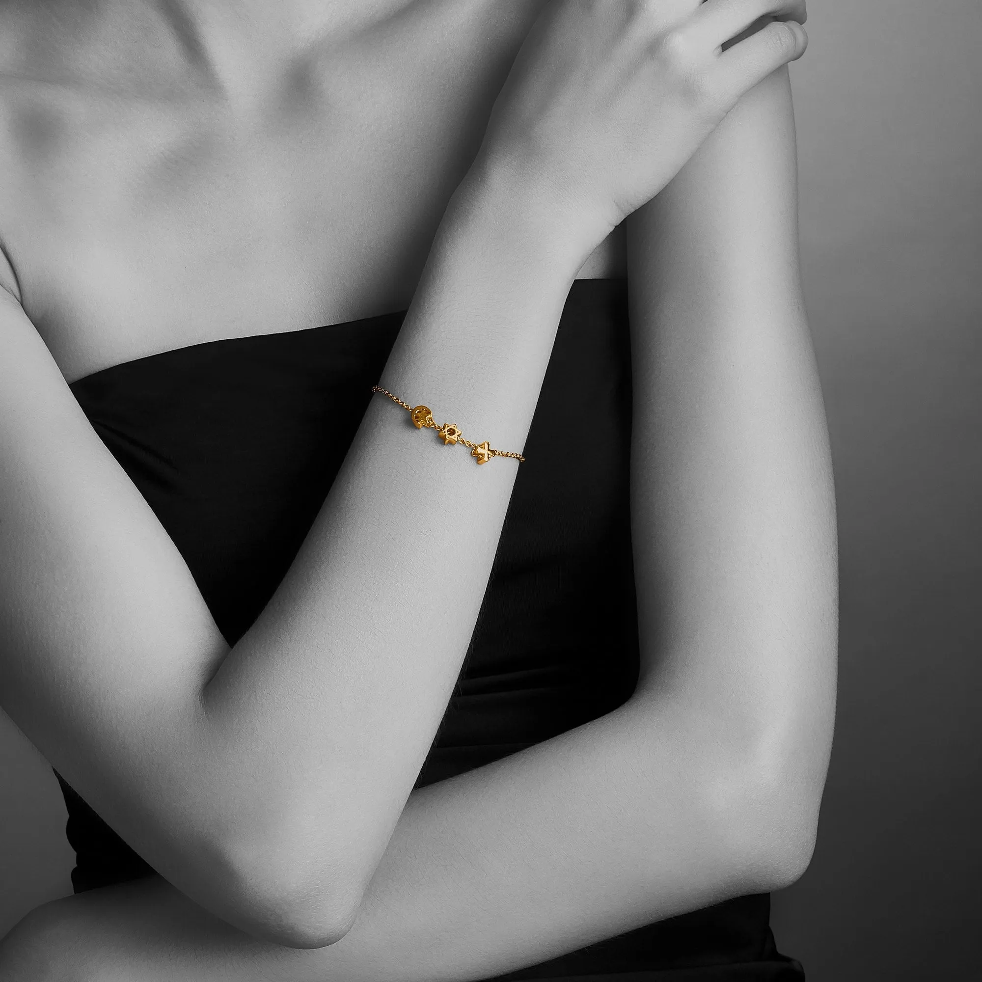 Star   Crescent Charm