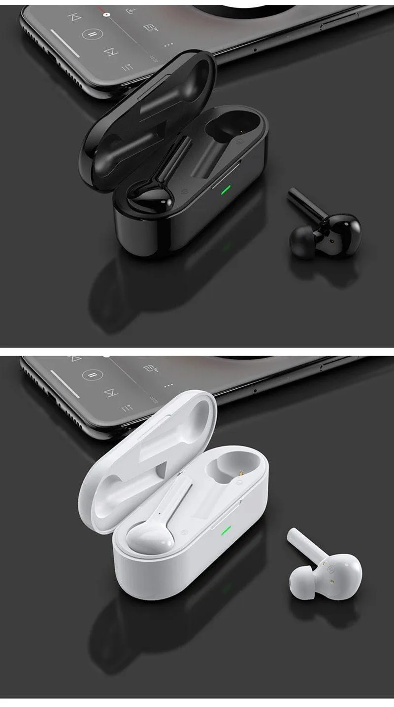 STEVVEX  Bluetooth Wireless Earphone Headphones Freebud Touch Control Sport Headset With Dual Microphone For Mobile Phone