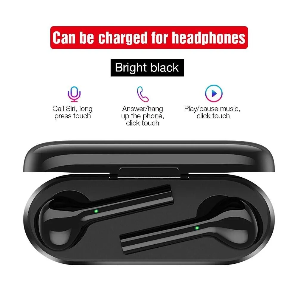 STEVVEX  Bluetooth Wireless Earphone Headphones Freebud Touch Control Sport Headset With Dual Microphone For Mobile Phone