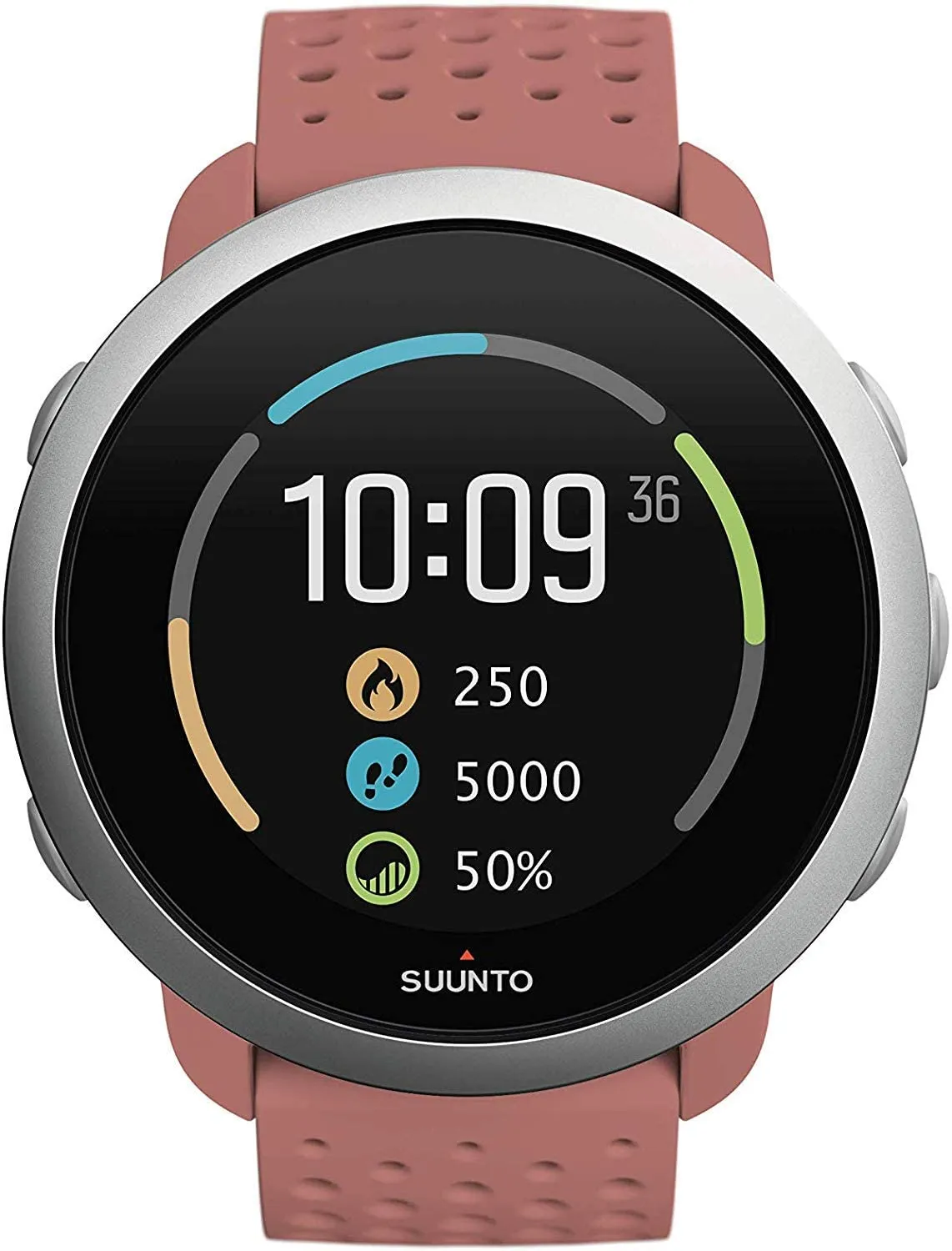 Suunto 3 Fitness Multisport Watch with Heart Rate Monitor and Wearable4U Bundle