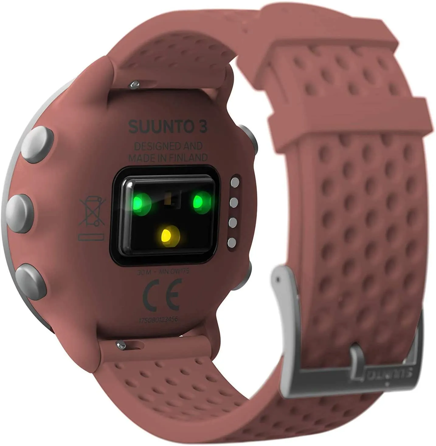 Suunto 3 Fitness Multisport Watch with Heart Rate Monitor and Wearable4U Bundle