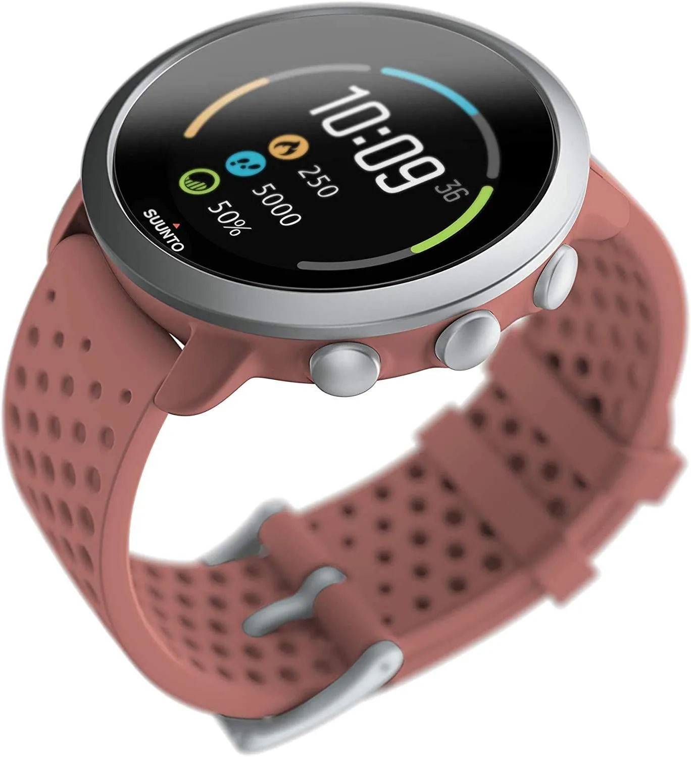 Suunto 3 Fitness Multisport Watch with Heart Rate Monitor and Wearable4U Bundle