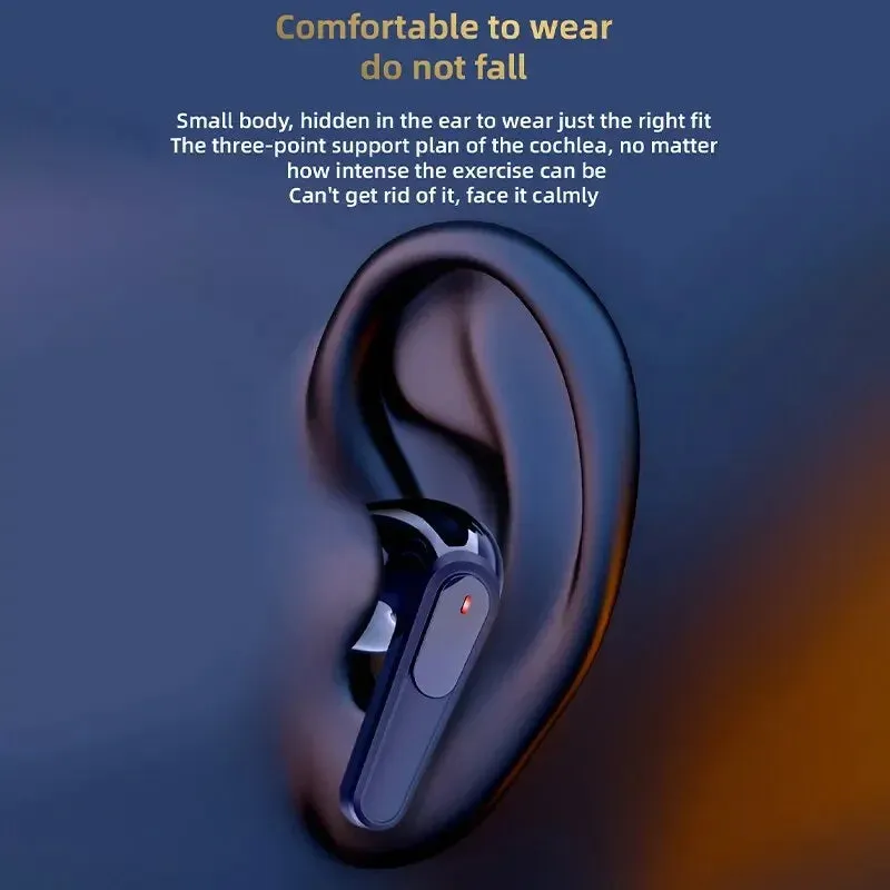 SW-P60 Wireless bluetooth earphones Headset Touch Light With Mic HiFi Stereo Headset Sports Outdoor Earbuds Ear Games Music
