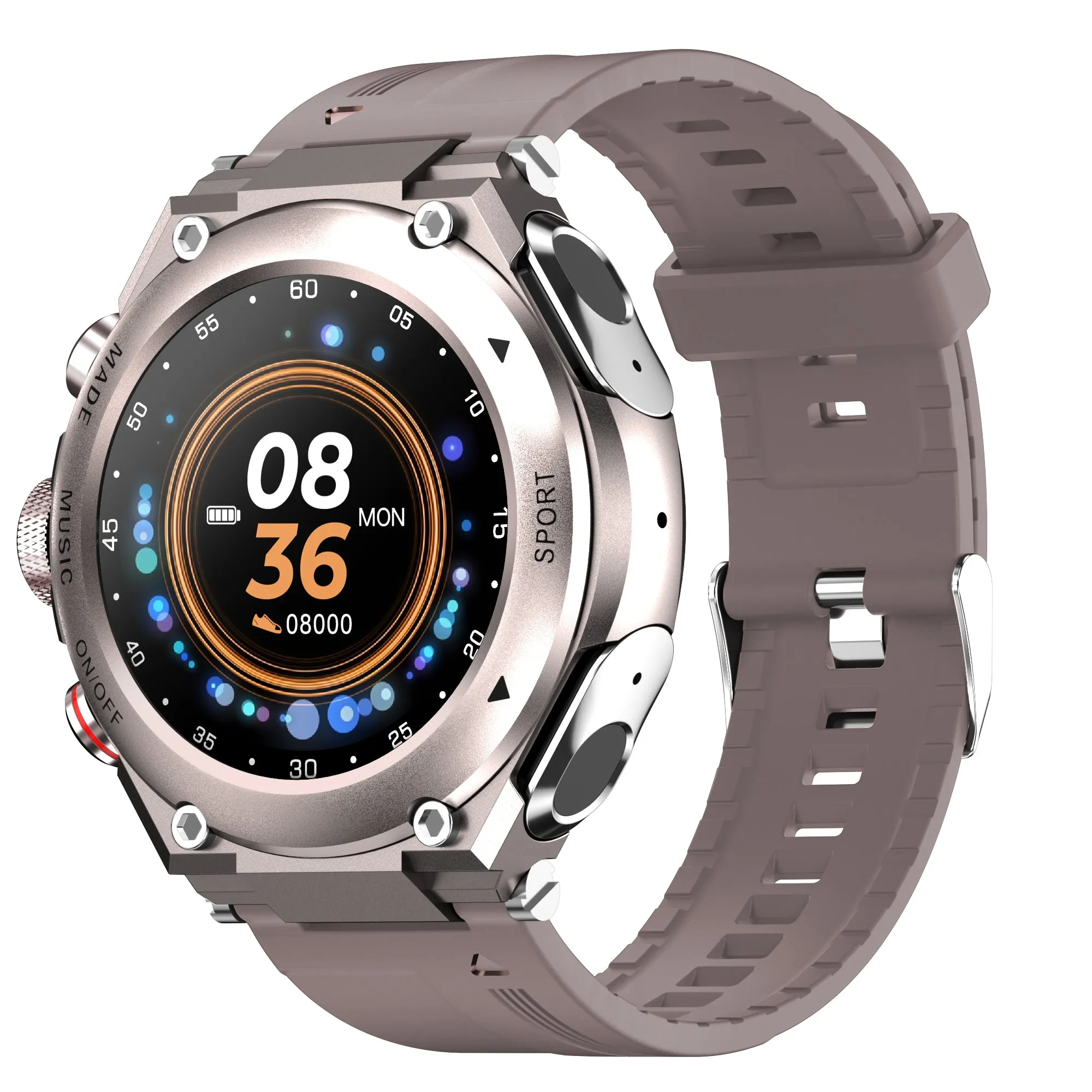 T92 Body Temperature Local Music Calling Earbuds Smartwatch Earphone Smart Watch Earbuds 2 in 1