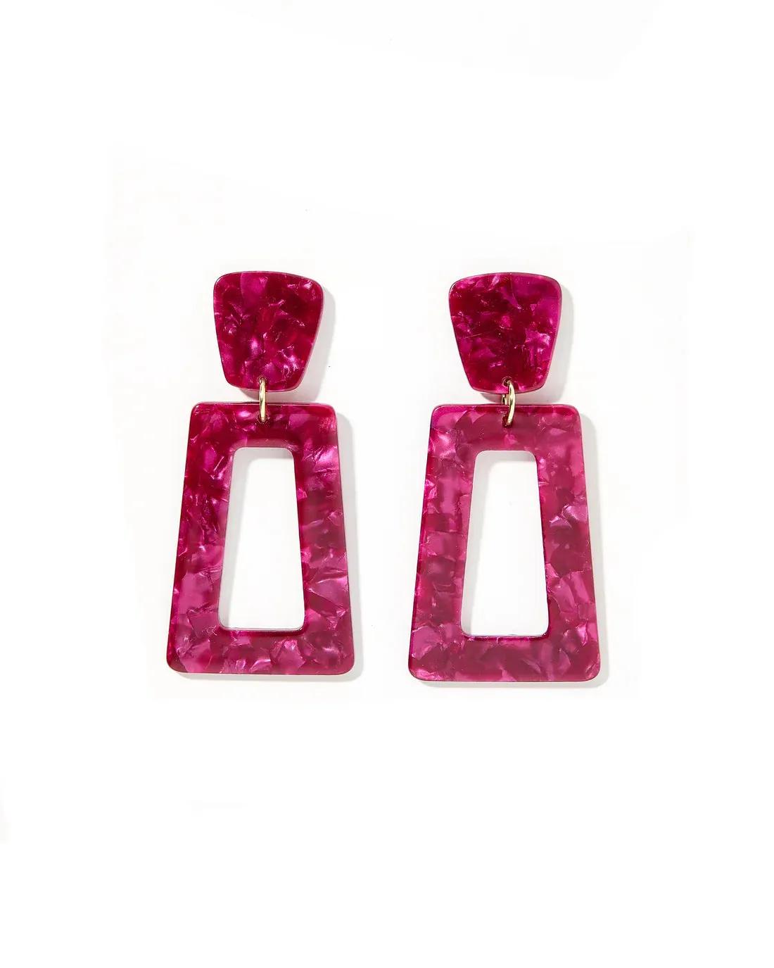 The Kennedy Pinot Noir Earrings [Linny Co]