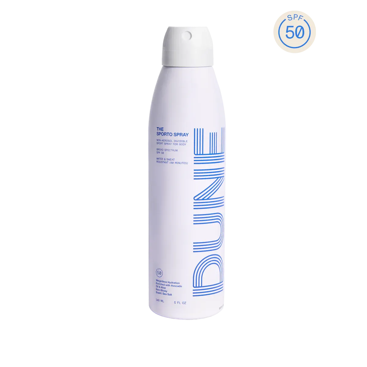 The Sporto Spray SPF 50 - Dune Suncare