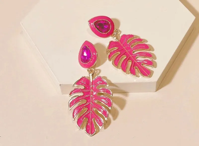 TROPICAL VIBES STATEMENT EARRINGS