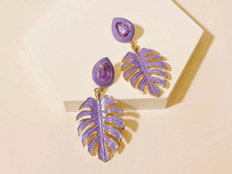 TROPICAL VIBES STATEMENT EARRINGS