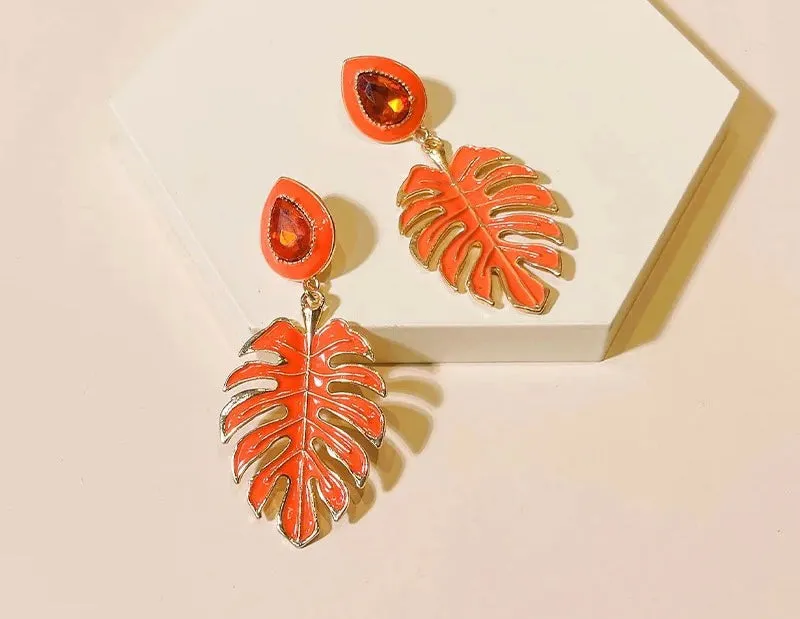 TROPICAL VIBES STATEMENT EARRINGS