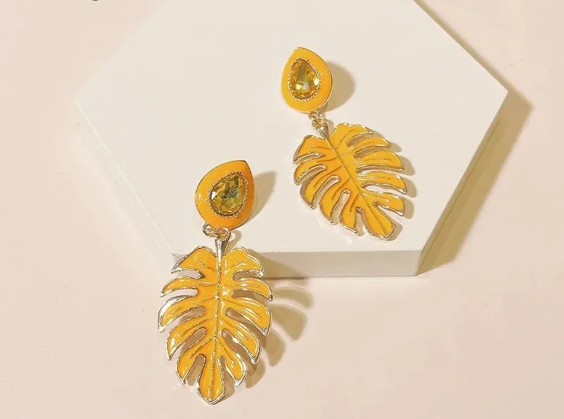 TROPICAL VIBES STATEMENT EARRINGS