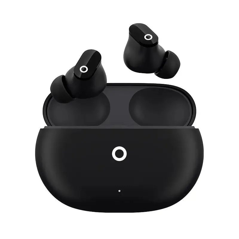 True Wireless TWS Earbuds Bluetooth Earphones - Studio Buds for iPhone & Samsung, Noise Cancelling Sports Headset