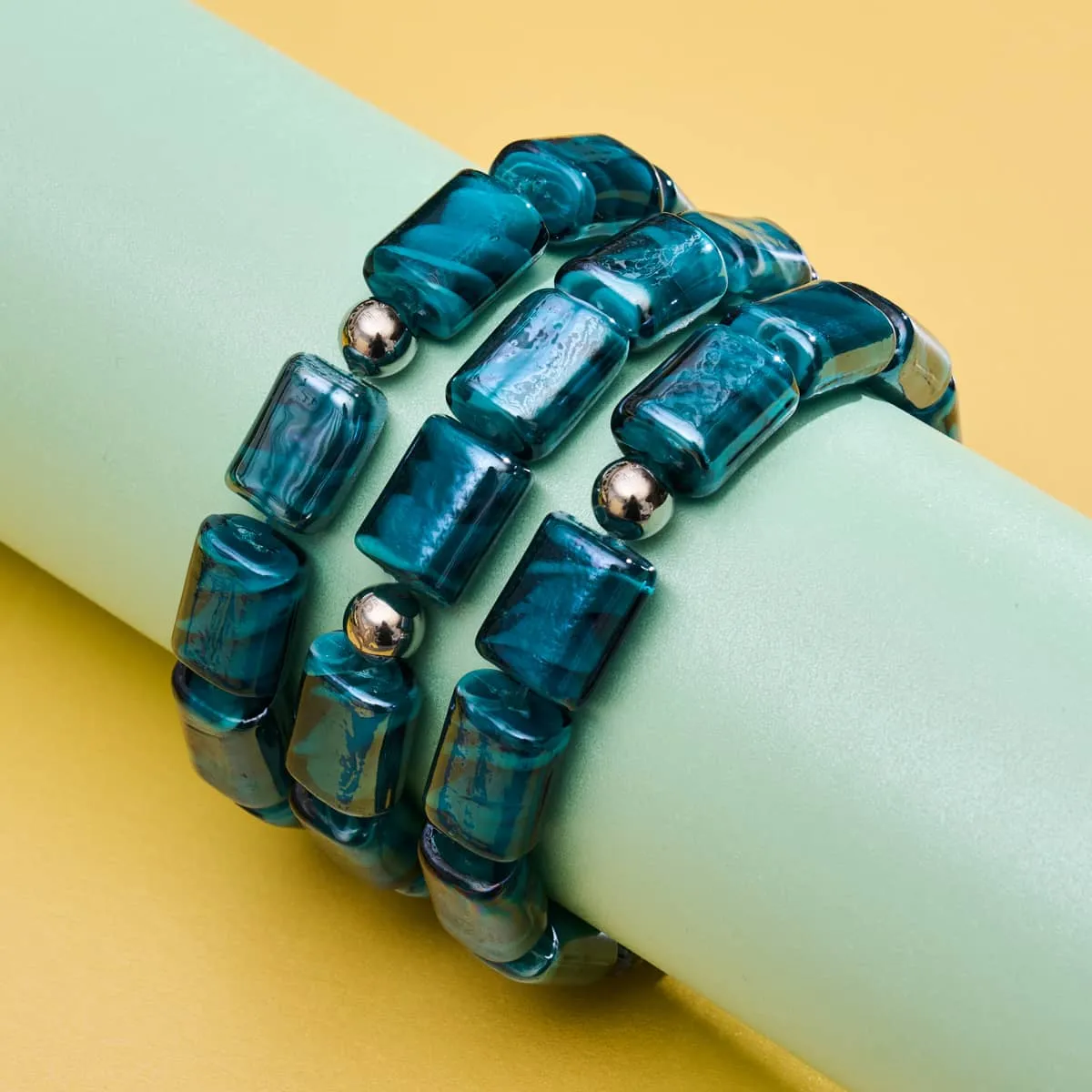 Turquoise Hermione | Sorceress Glass Bracelet