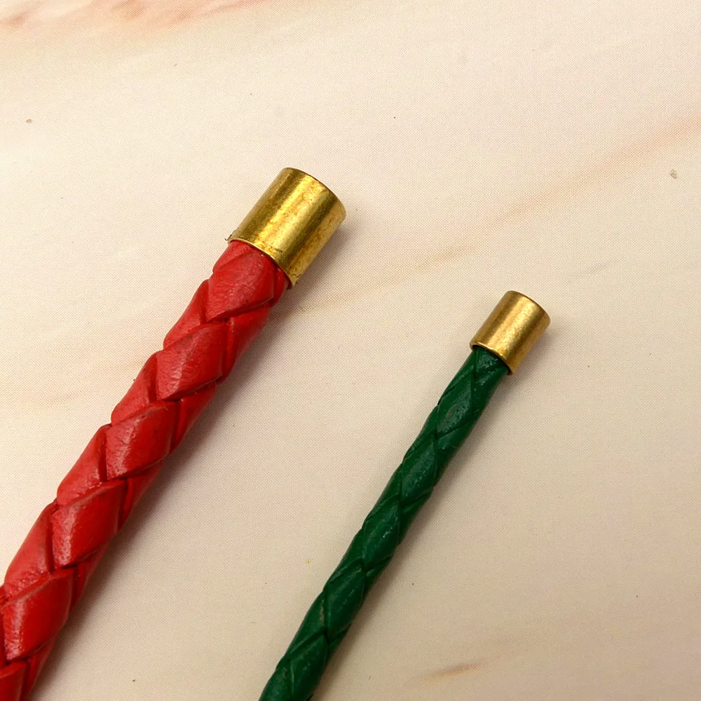 Twisted genuine Leather Strap Braided Bolo leather Cord - 1meter, bracelet items, leather supplies MLT- P0000DOJ