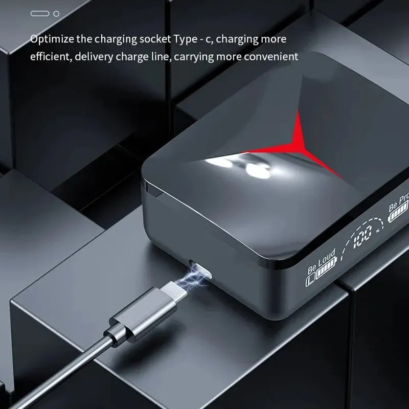 TWS M90 5.3 Sport Earbuds with Mic Wireless Headset For iPhone Xiaomi