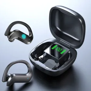 TWS Wireless Headphones: Bluetooth Noise-Canceling Earbuds, Waterproof Sports Headset with 9D Stereo Sound and Microphone