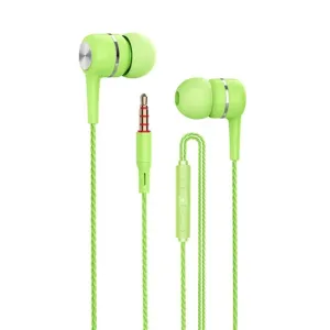 Unbreakable 3.5mm Wired Headphones In Ear Headset Wired Earphones with Microphone