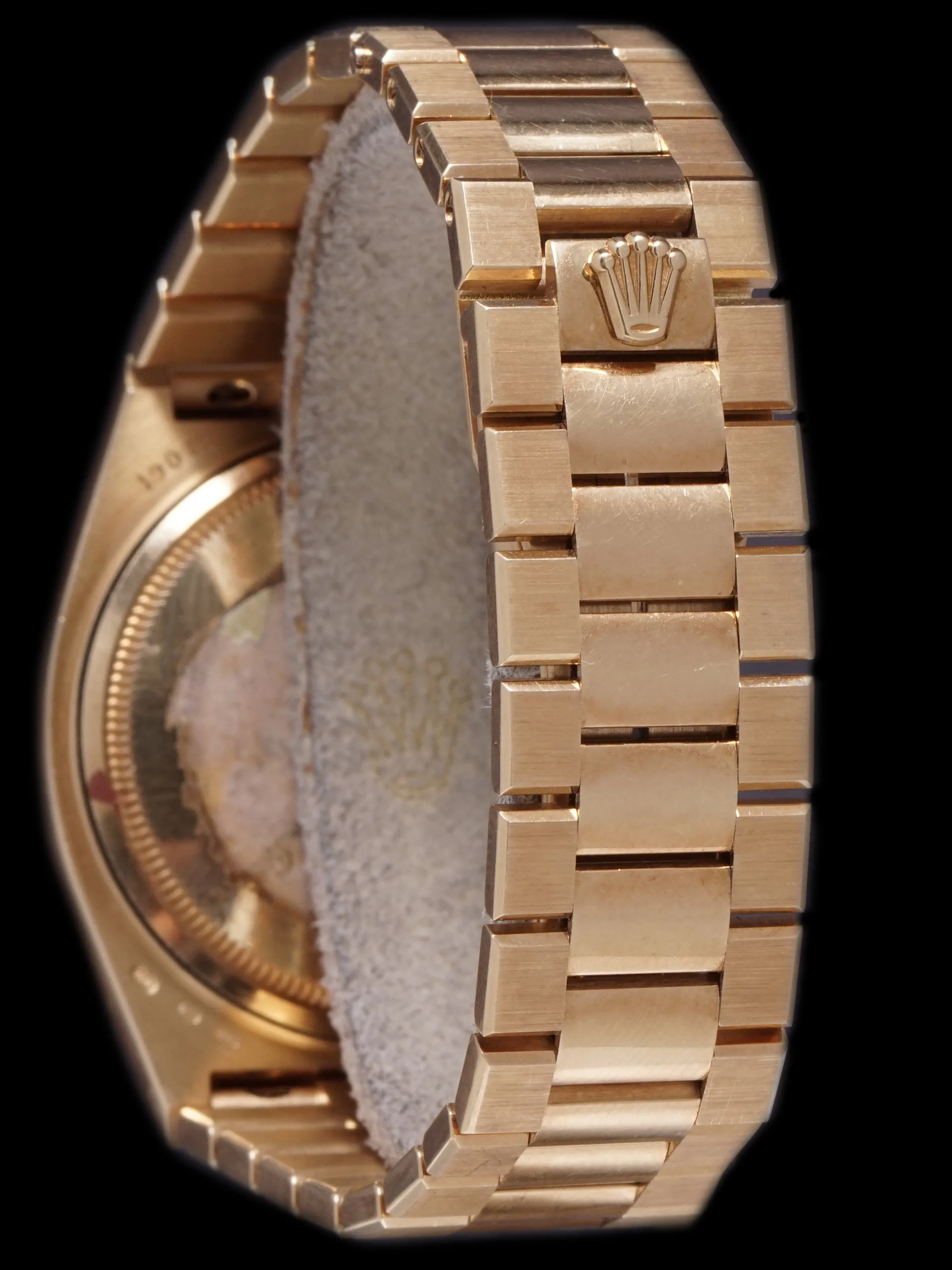 *Unpolished* 1984 Rolex Oysterquartz Day-Date (Ref. 19018) W/ Guarantee Paper