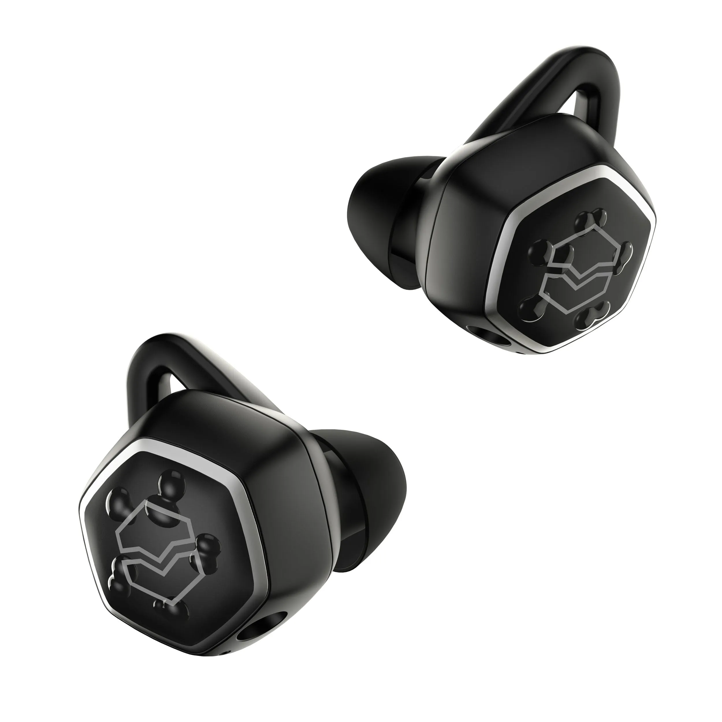 V-Moda Hexamove Pro True Wireless Earbuds - Black