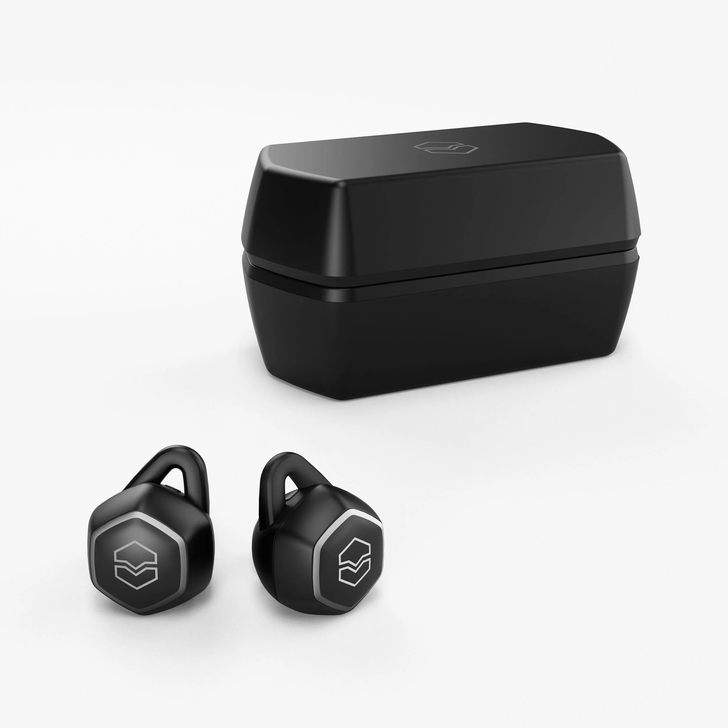 V-Moda Hexamove Pro True Wireless Earbuds - Black