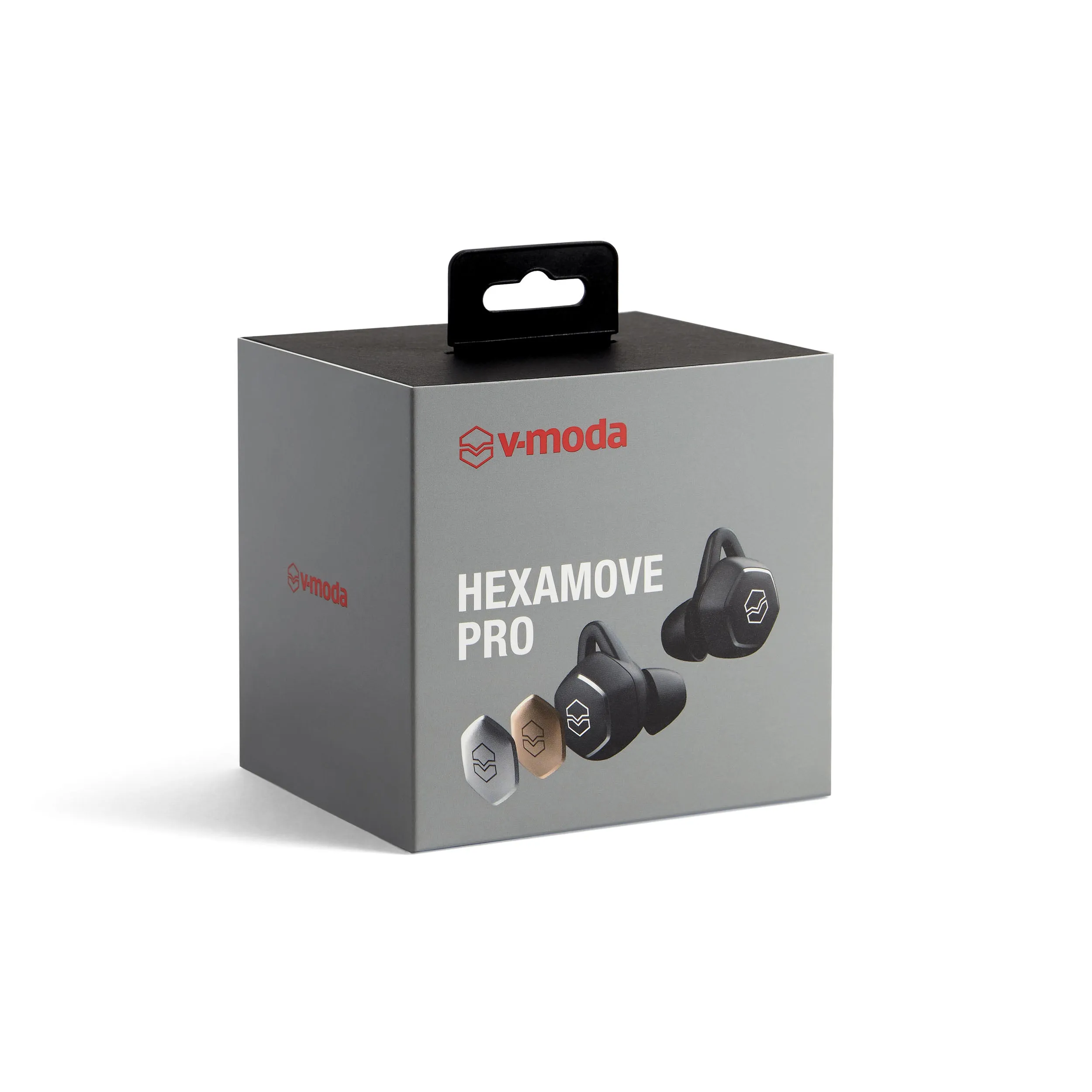 V-Moda Hexamove Pro True Wireless Earbuds - Black