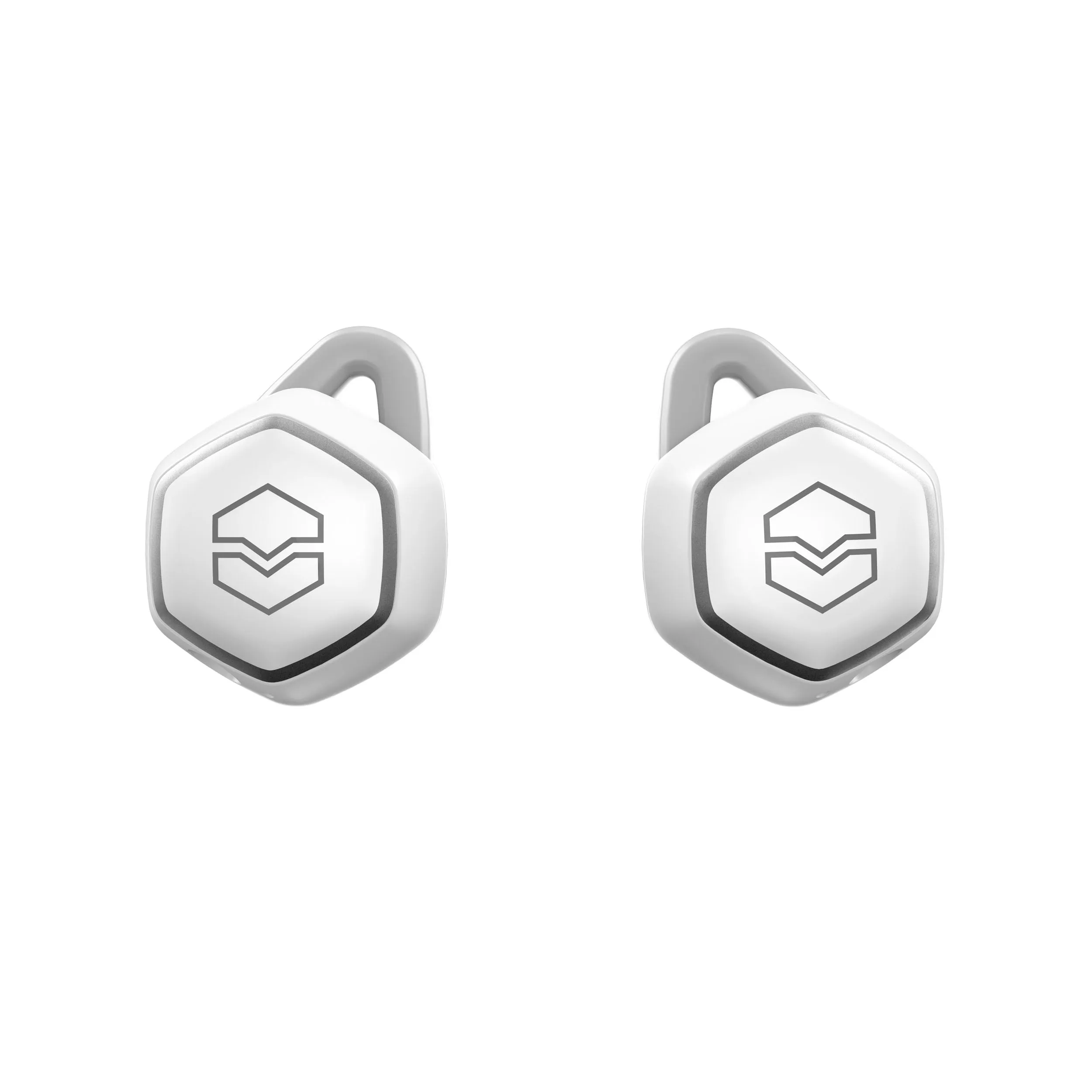 V-Moda Hexamove Pro True Wireless Earbuds - White
