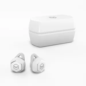 V-Moda Hexamove Pro True Wireless Earbuds - White