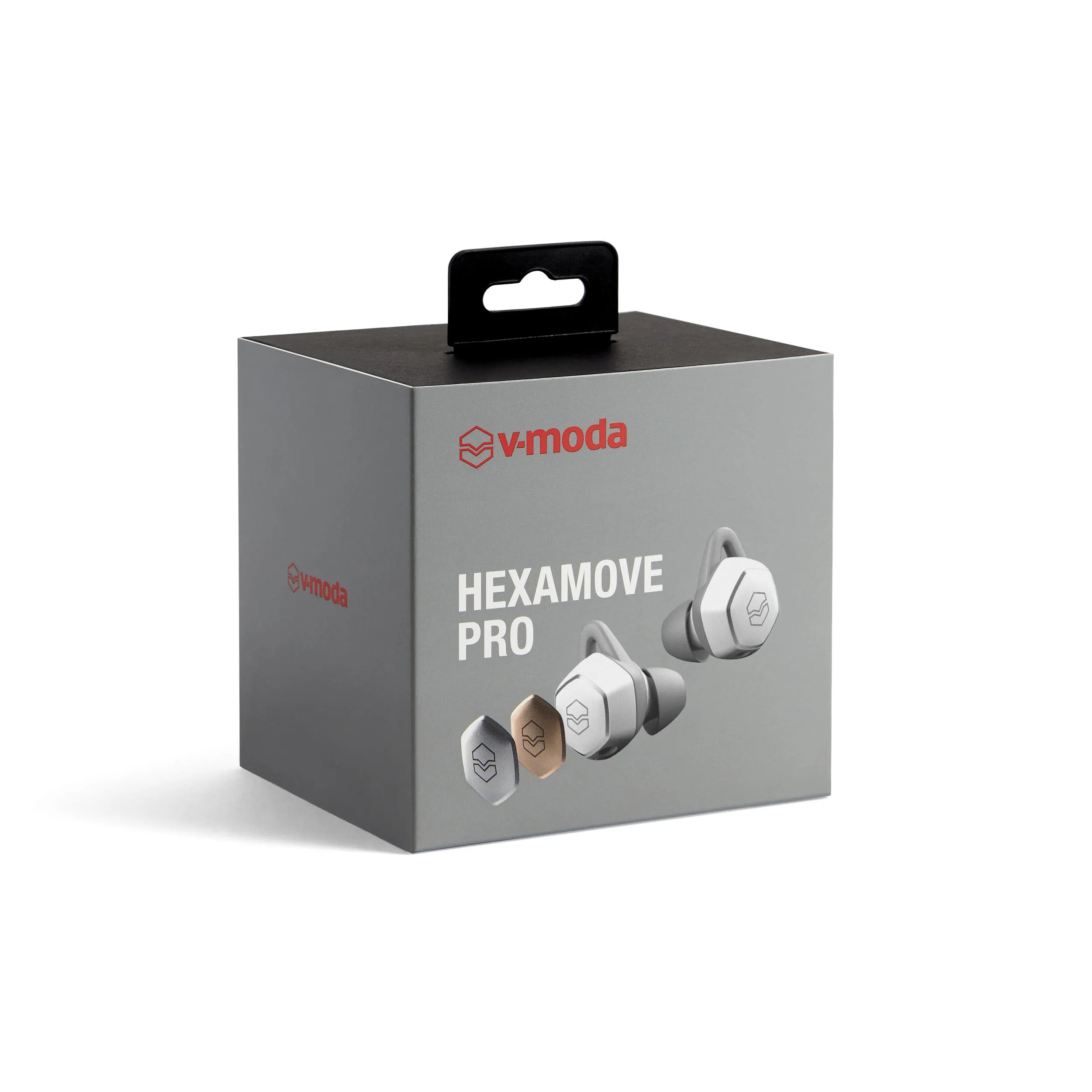 V-Moda Hexamove Pro True Wireless Earbuds - White