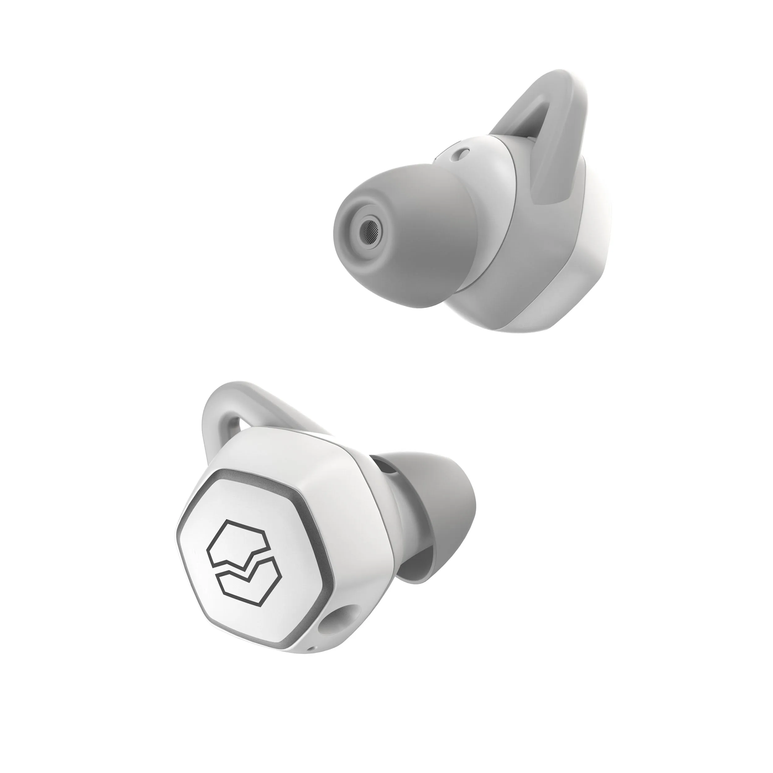 V-Moda Hexamove Pro True Wireless Earbuds - White
