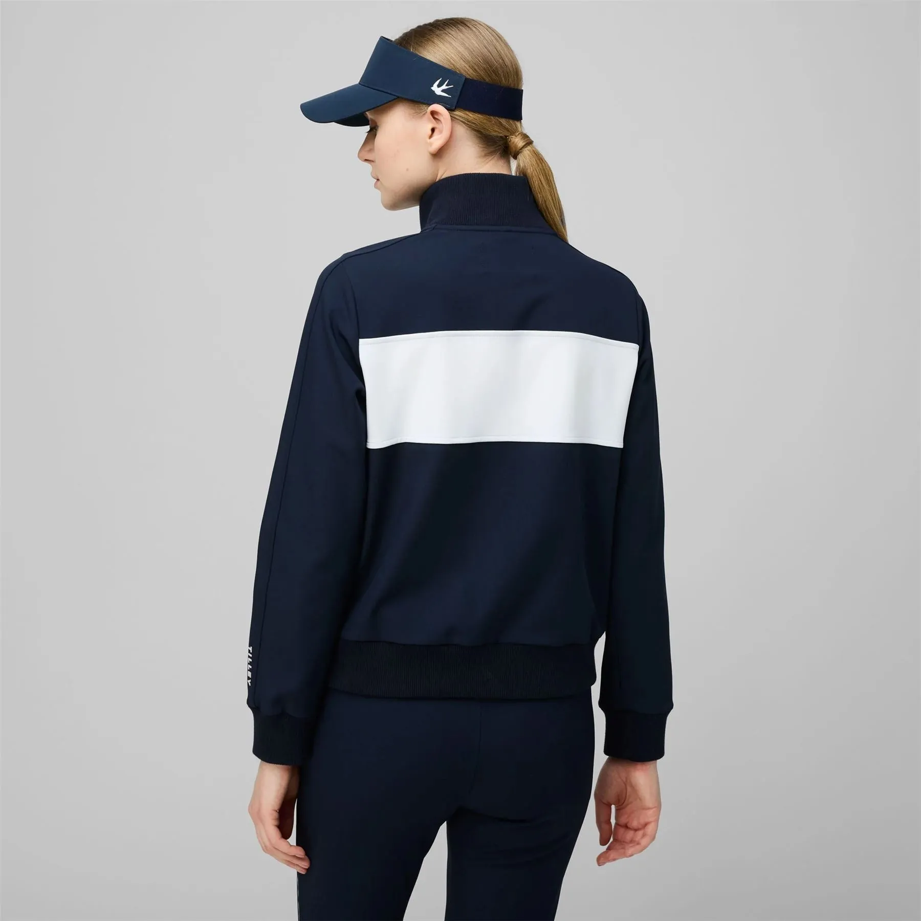 Warm Up Jacket Navy/White