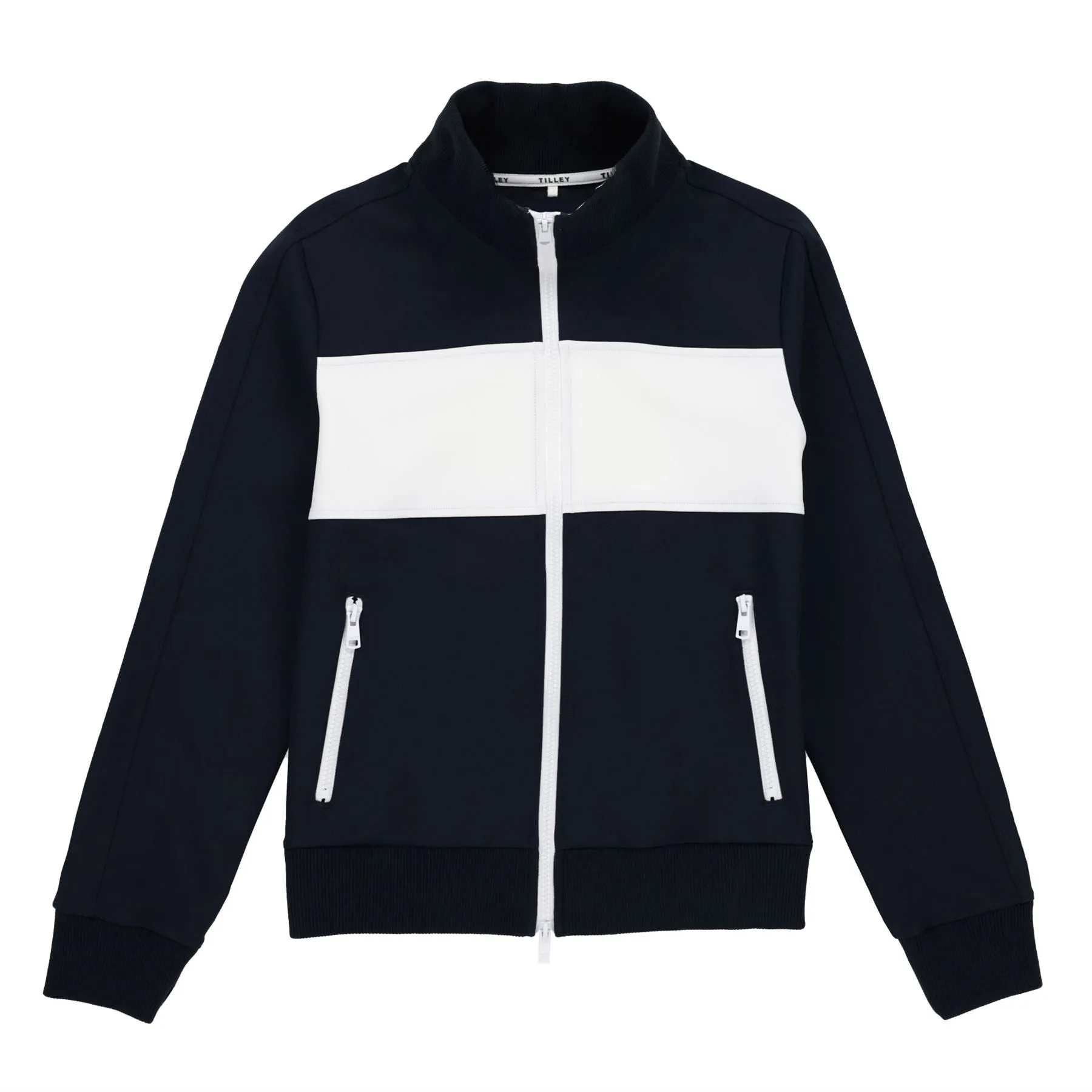 Warm Up Jacket Navy/White