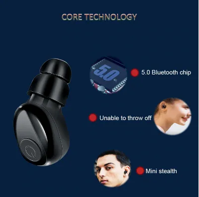 Waterproof Mini Wireless Earbuds Headphones