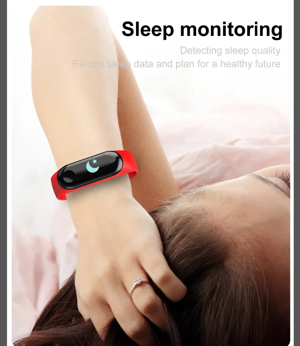 WATERPROOF SMART WATCH FITNESS TRACKER BRACELET FOR MEN WOMEN SPORT WATCHES