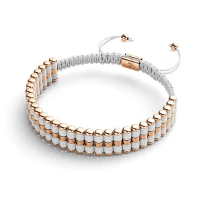 White | 18k Rose Gold | Amici Bracelet