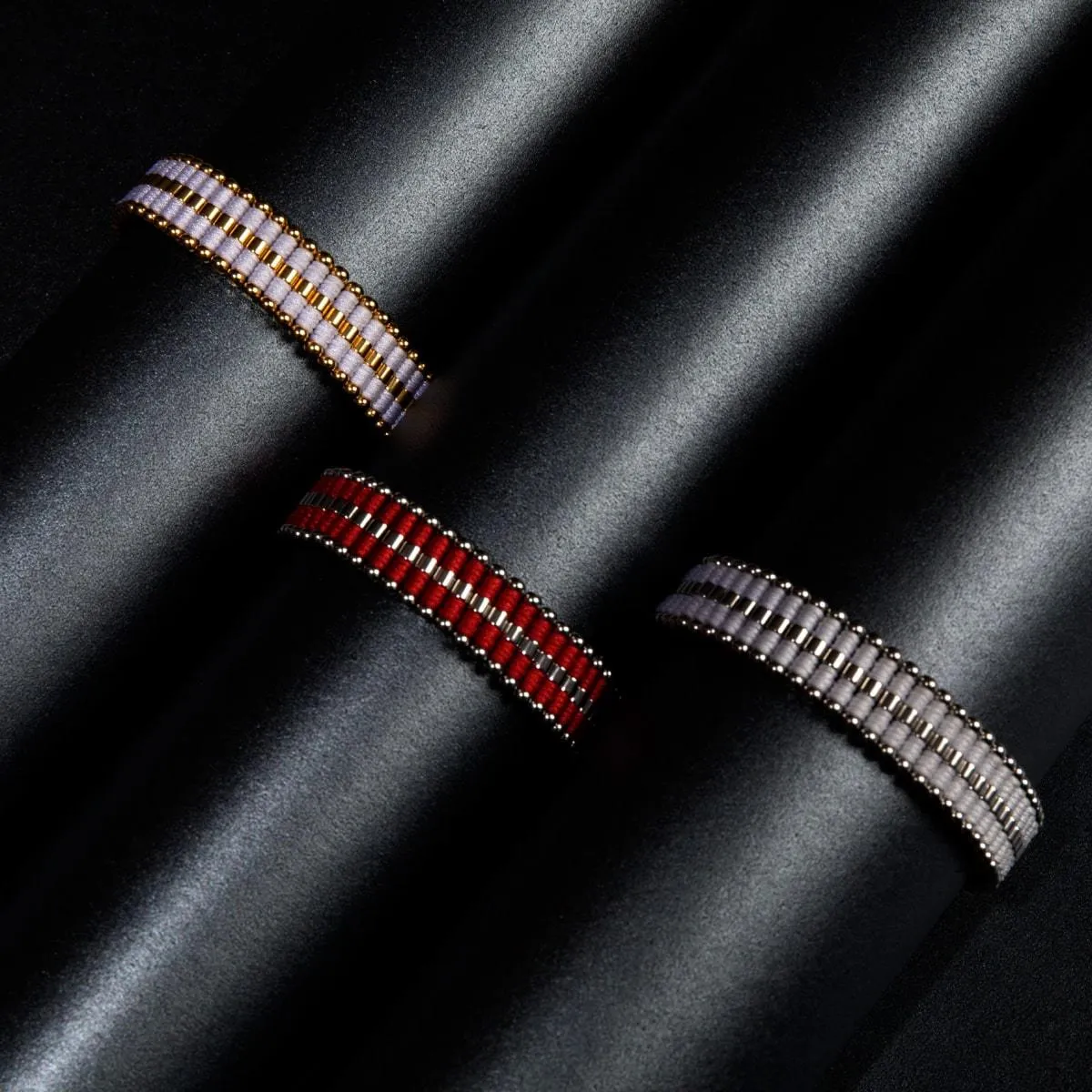 White | Silver | Amici Bracelet