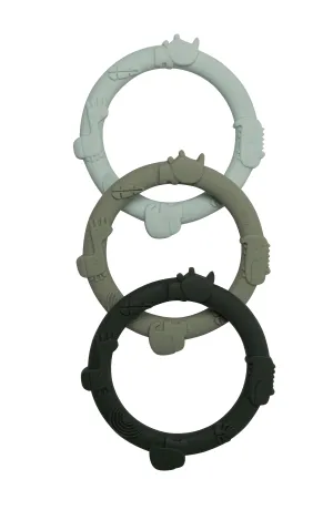 Wild Teether Ring Set - Sage Green