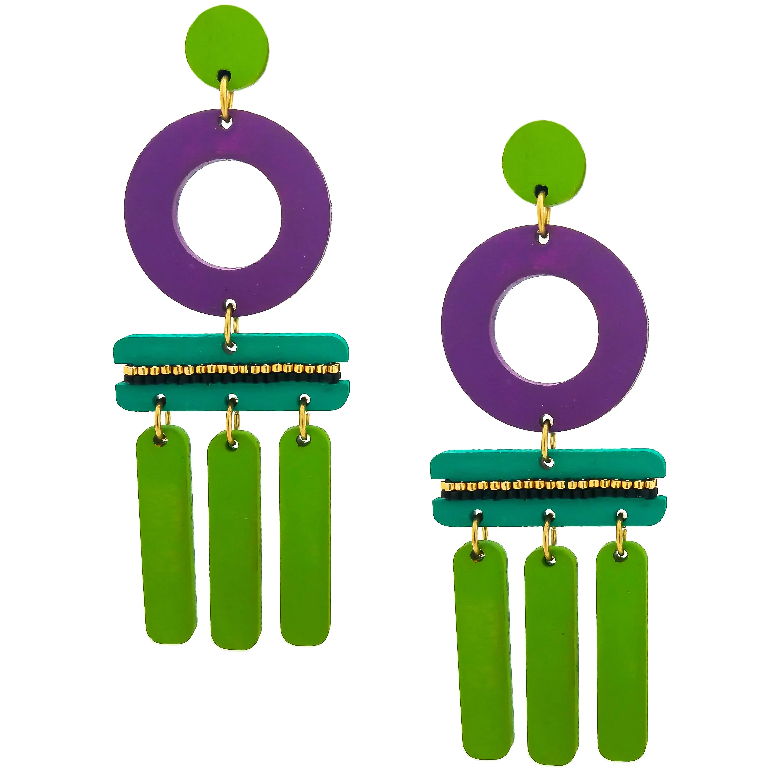 WIND CHIME EARRINGS | SALTWATER