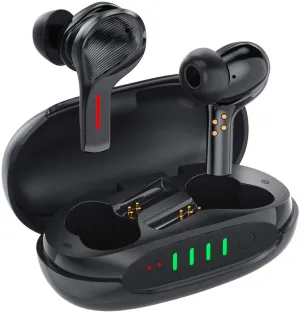 Wireless Bluetooth Earbuds, AIKELA Active Noise Cancelling Ear Buds with 4 Mics, Activate Voice Assistant, Hi-FI Stereo Sound in-Ear Headphones with Wireless Charging Box, Touch Control Bluetooth 5.0 Sport Earphones Support 3 Play Modes