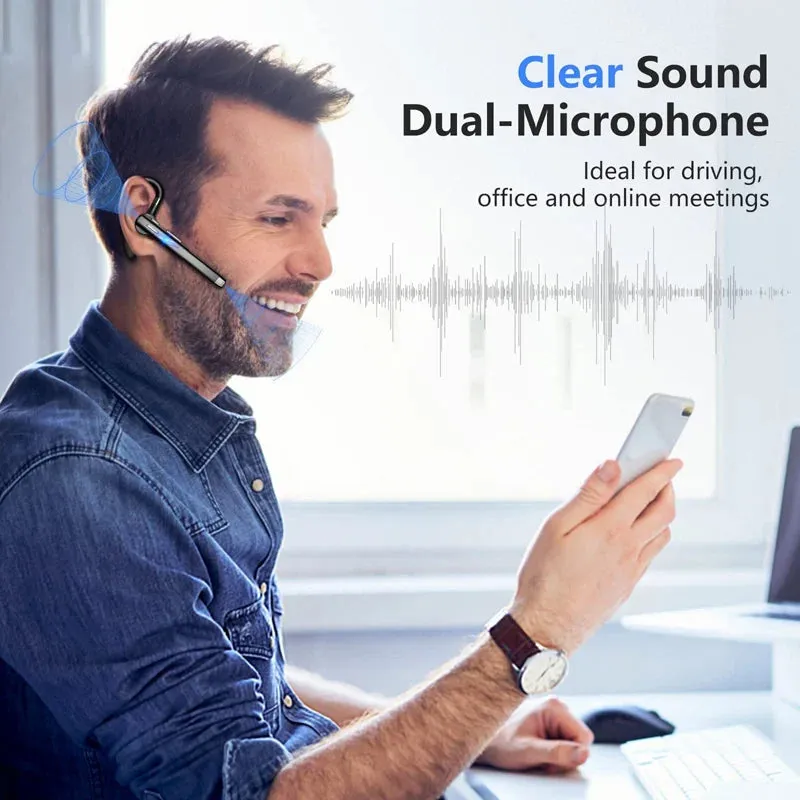 Wireless Bluetooth Headphones with Microphone - High-Quality Sound and Comfort