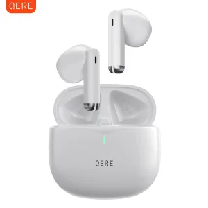 Wireless Earphones QERE E28 NEW TWS Bluetooth 5.3 HD Microphone HIFI Headphone 13mm Driver Low Latency gaming waterproof Earbud