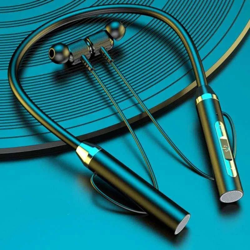 Wireless Magnetic Sport Neckband Earphones with TWS and Noise Cancellation