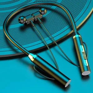 Wireless Magnetic Sport Neckband Earphones with TWS and Noise Cancellation