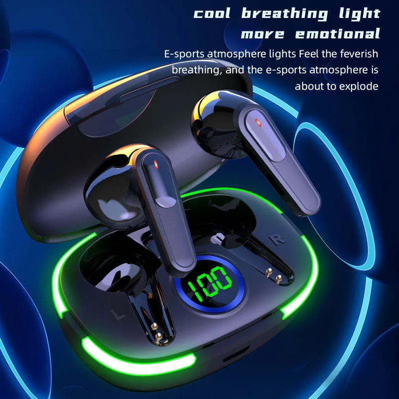 Wireless water proof-TWS Touch control Earbuds 9D Stereo Sport Wireless Headset