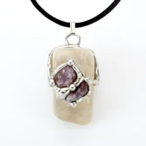 Wood Element Drop Necklace