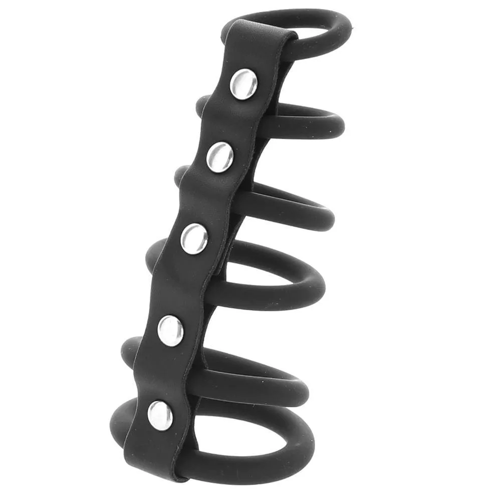 XR Brands Strict 6 Ring Chastity Device