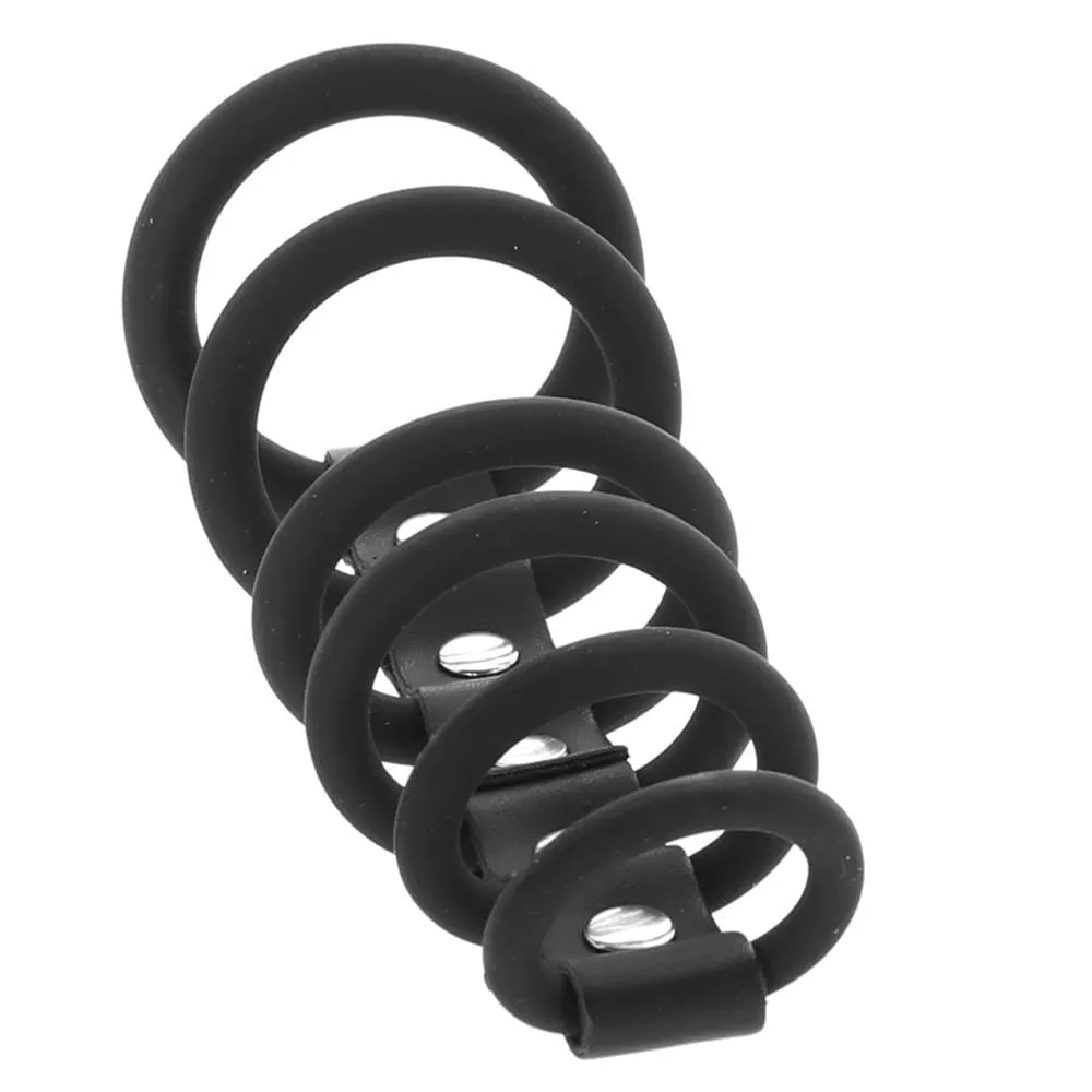XR Brands Strict 6 Ring Chastity Device