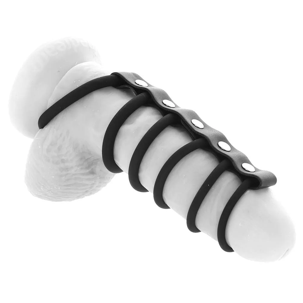 XR Brands Strict 6 Ring Chastity Device