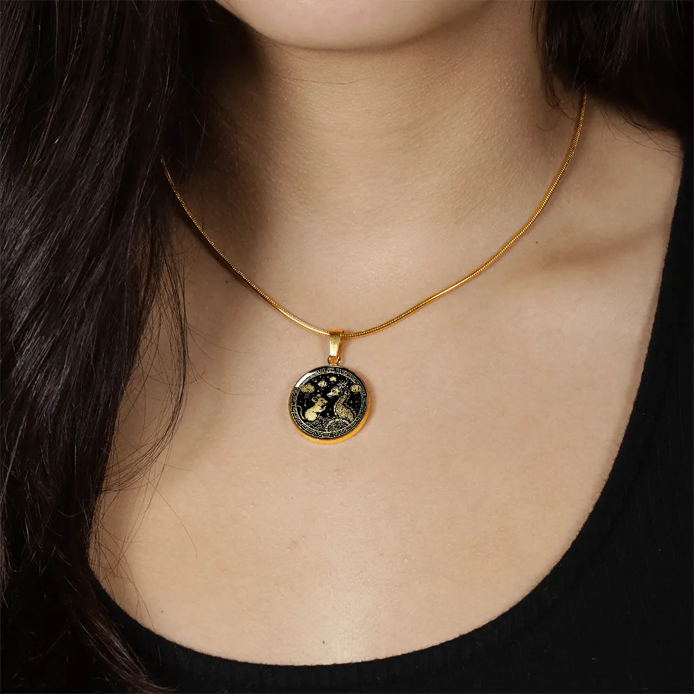 Year of The Rat and Dragon Necklace 2